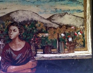 Domenico Purificato – Donna alla finestra