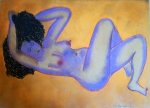 Cristina Antonini – Nudo viola