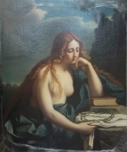 Artista sconosciuto – Maddalena penitente (copia del Guercino)