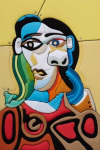Stefano Bressani – Ritratto di donna – Omaggio a Picasso