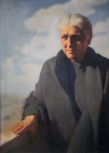 Tullio Alemanni – Ritratto di anziana