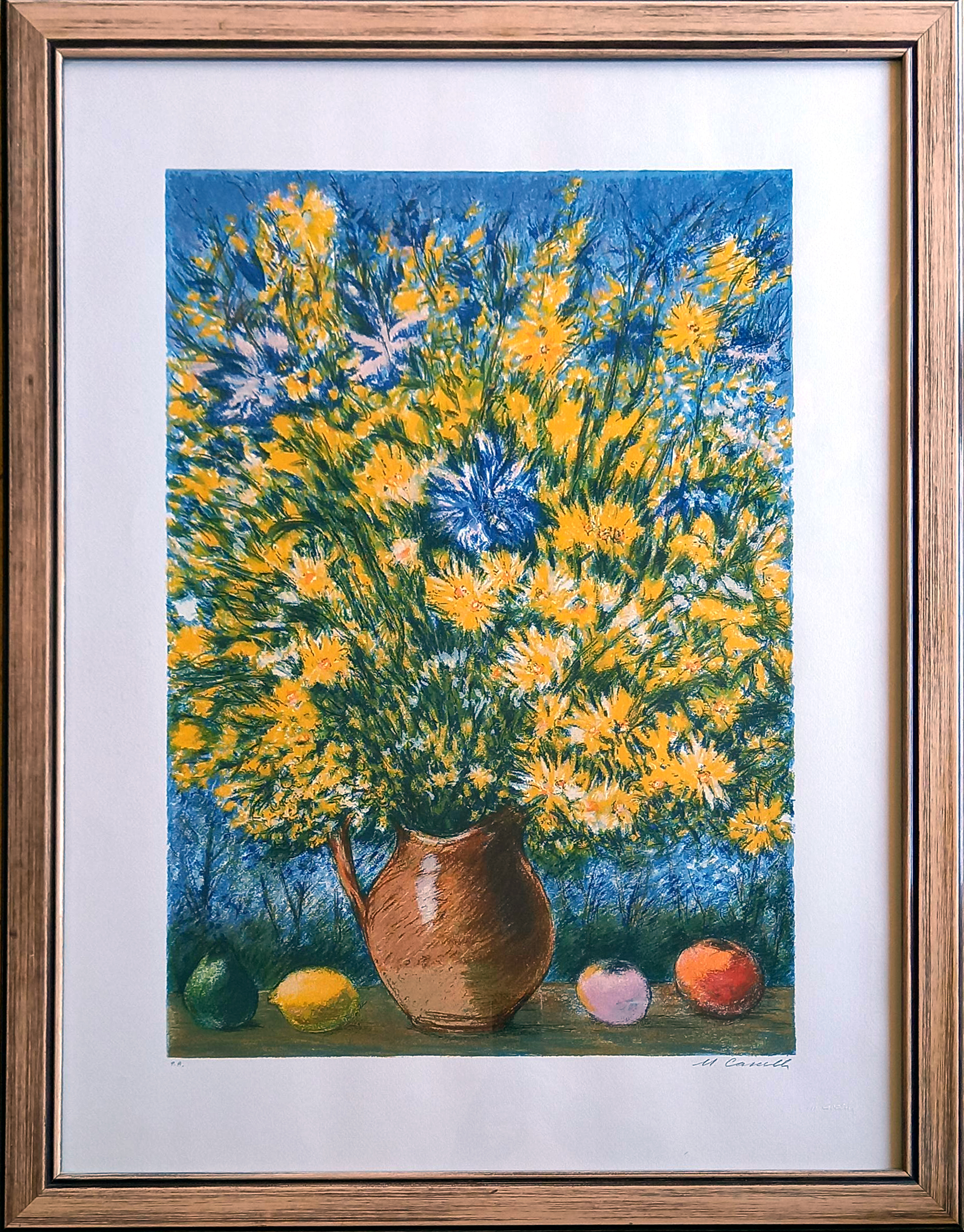 Michele Cascella – Vaso di fiori
