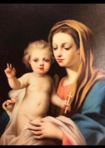Copia d’autore – Madonna con bambino